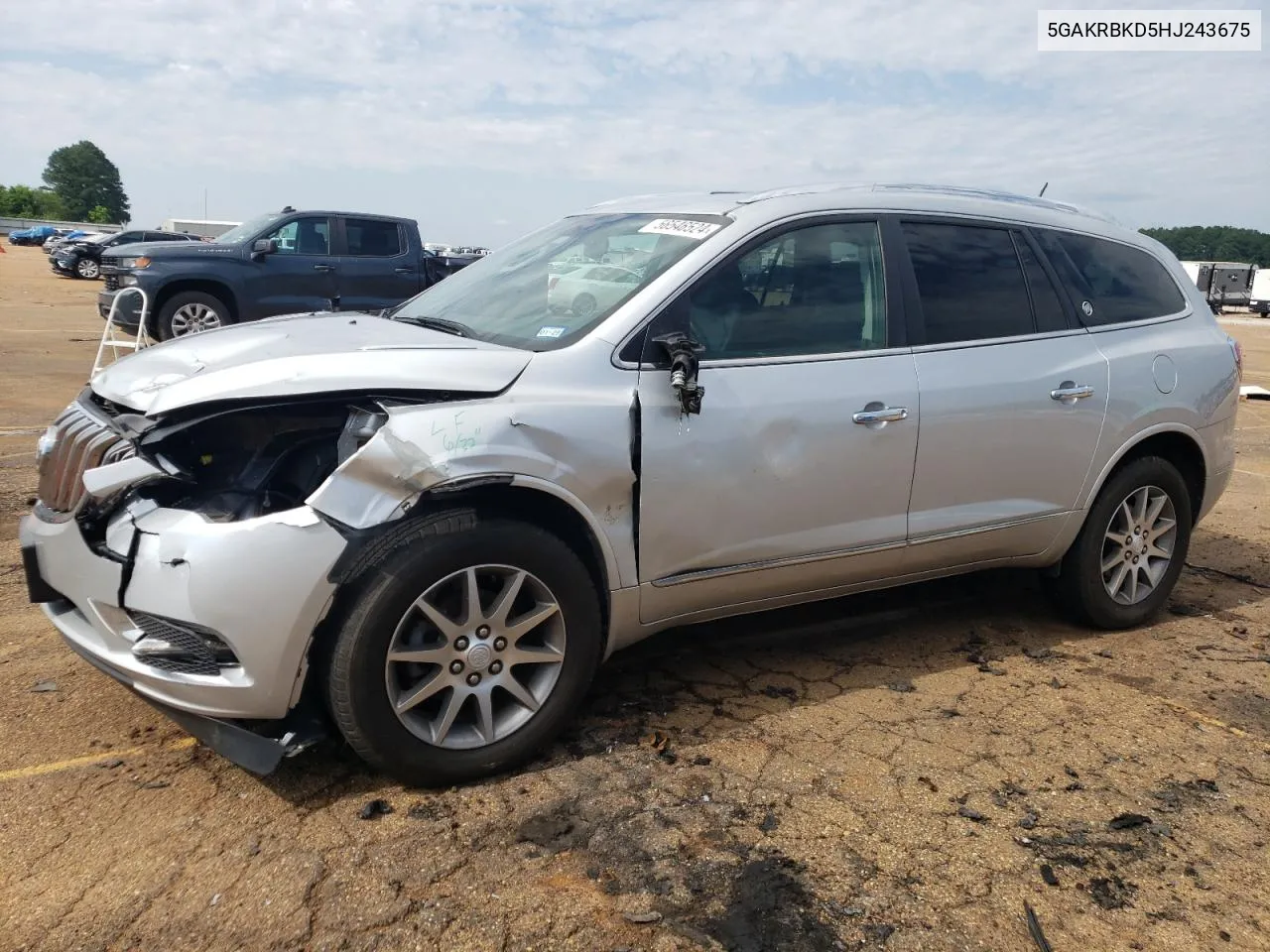 2017 Buick Enclave VIN: 5GAKRBKD5HJ243675 Lot: 56546524