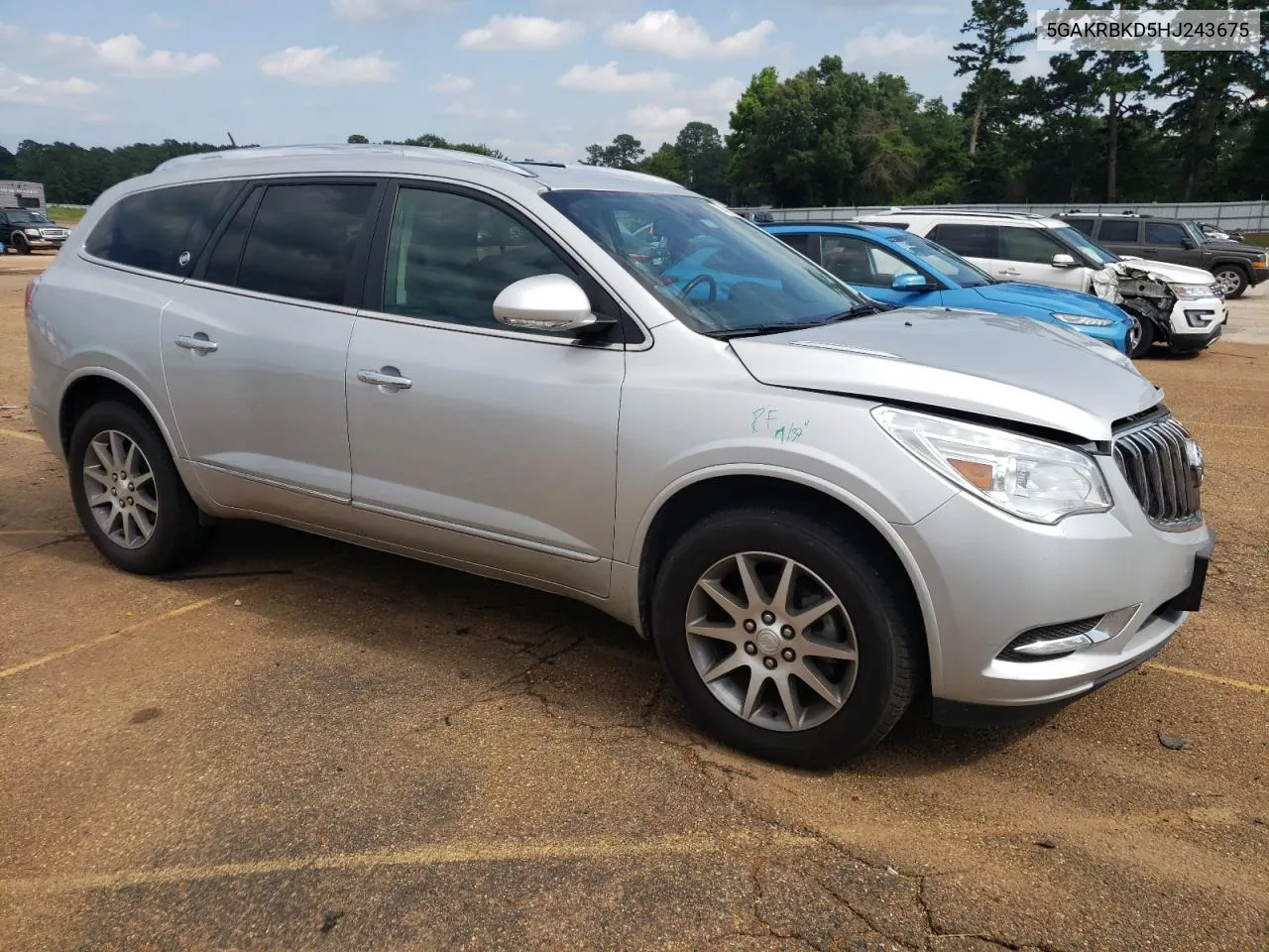 2017 Buick Enclave VIN: 5GAKRBKD5HJ243675 Lot: 56546524