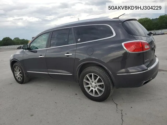 5GAKVBKD9HJ304229 2017 Buick Enclave