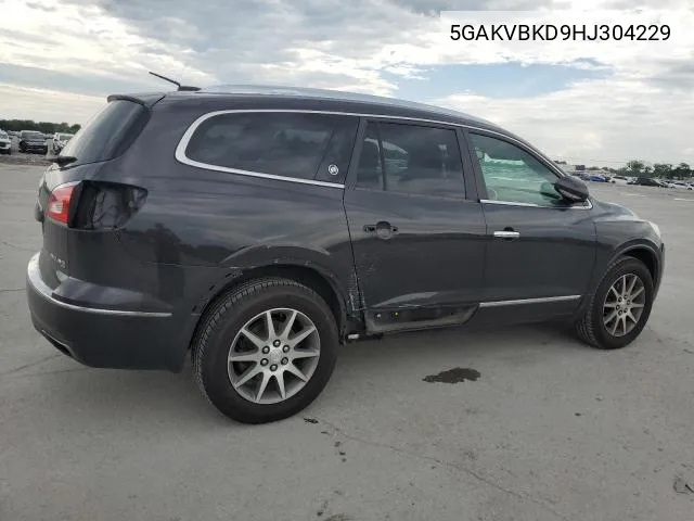 5GAKVBKD9HJ304229 2017 Buick Enclave