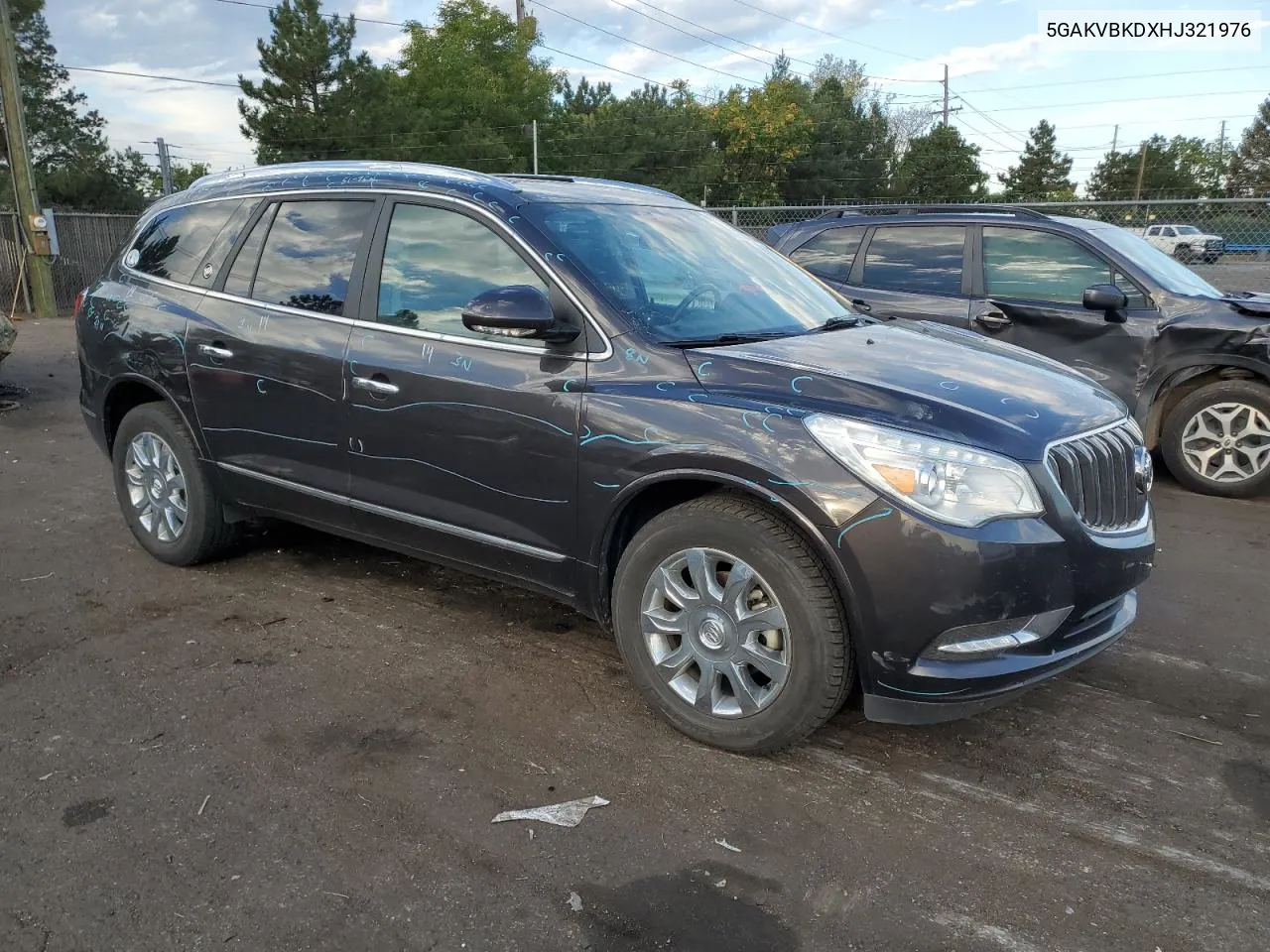 2017 Buick Enclave VIN: 5GAKVBKDXHJ321976 Lot: 67655414