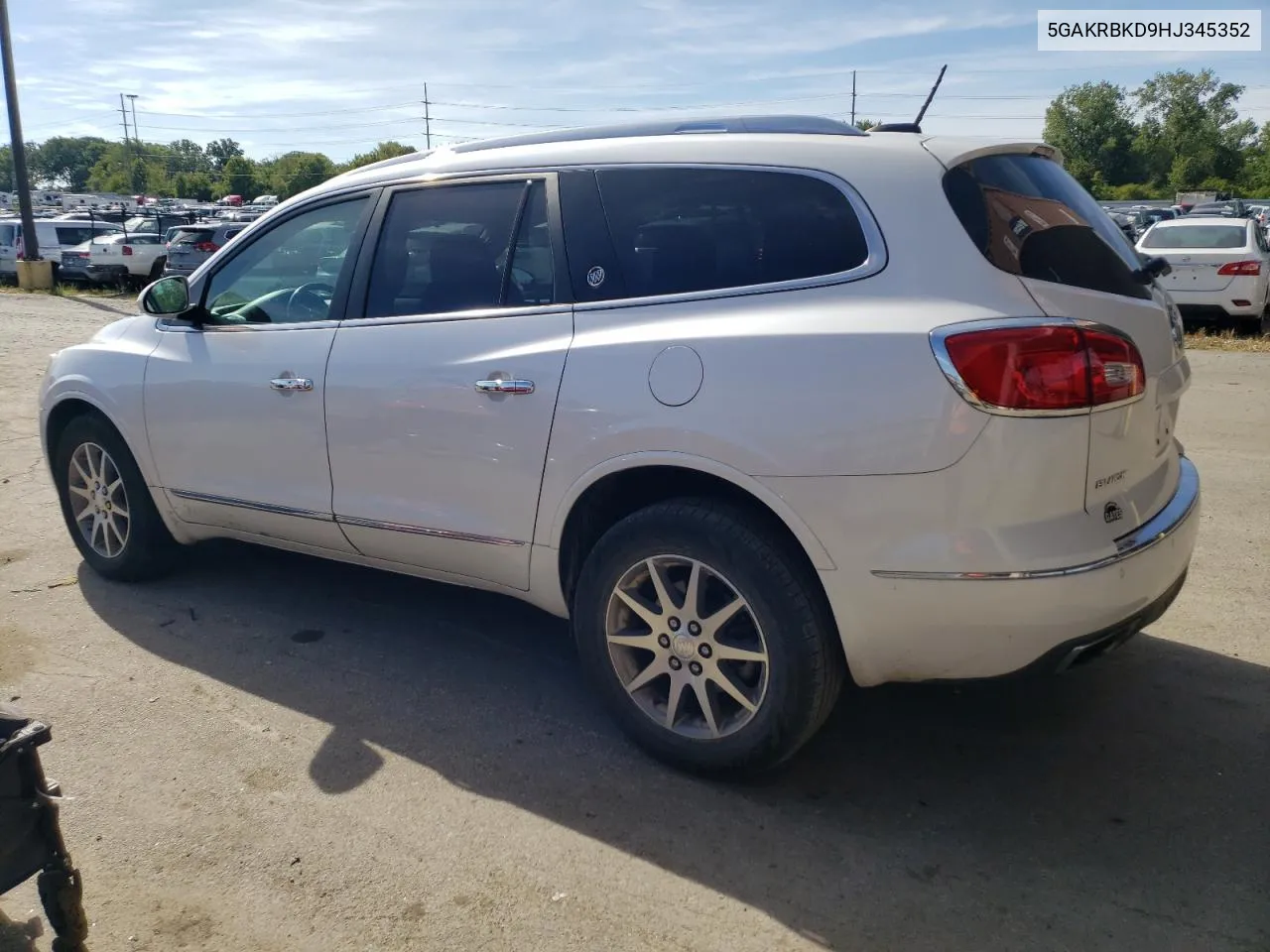 5GAKRBKD9HJ345352 2017 Buick Enclave