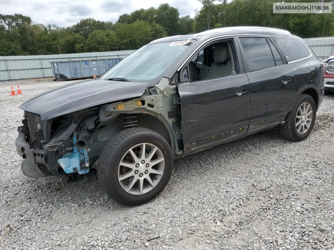 5GAKRAKD0HJ118058 2017 Buick Enclave