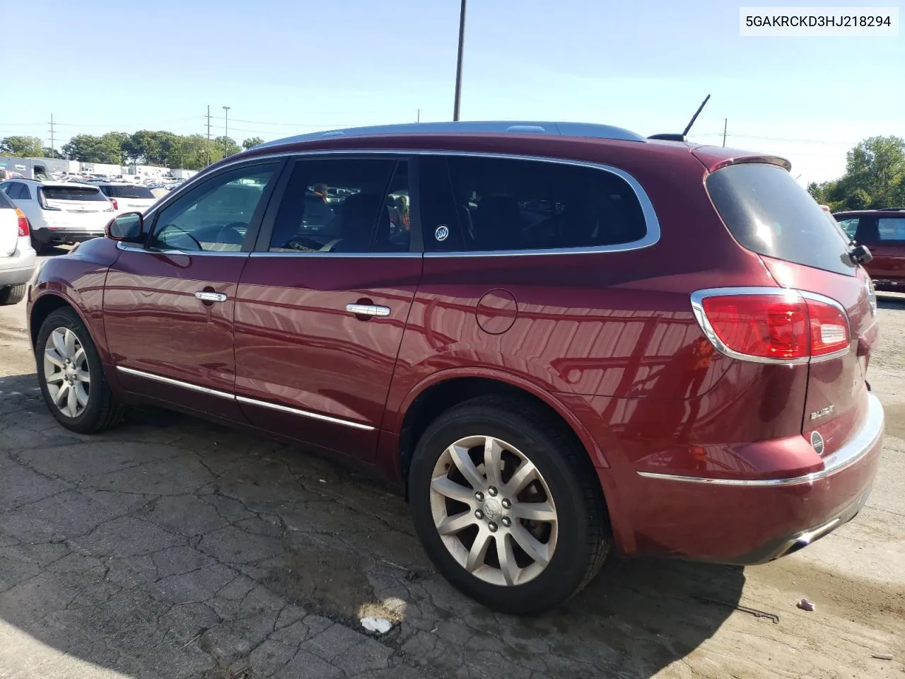 2017 Buick Enclave VIN: 5GAKRCKD3HJ218294 Lot: 70376464