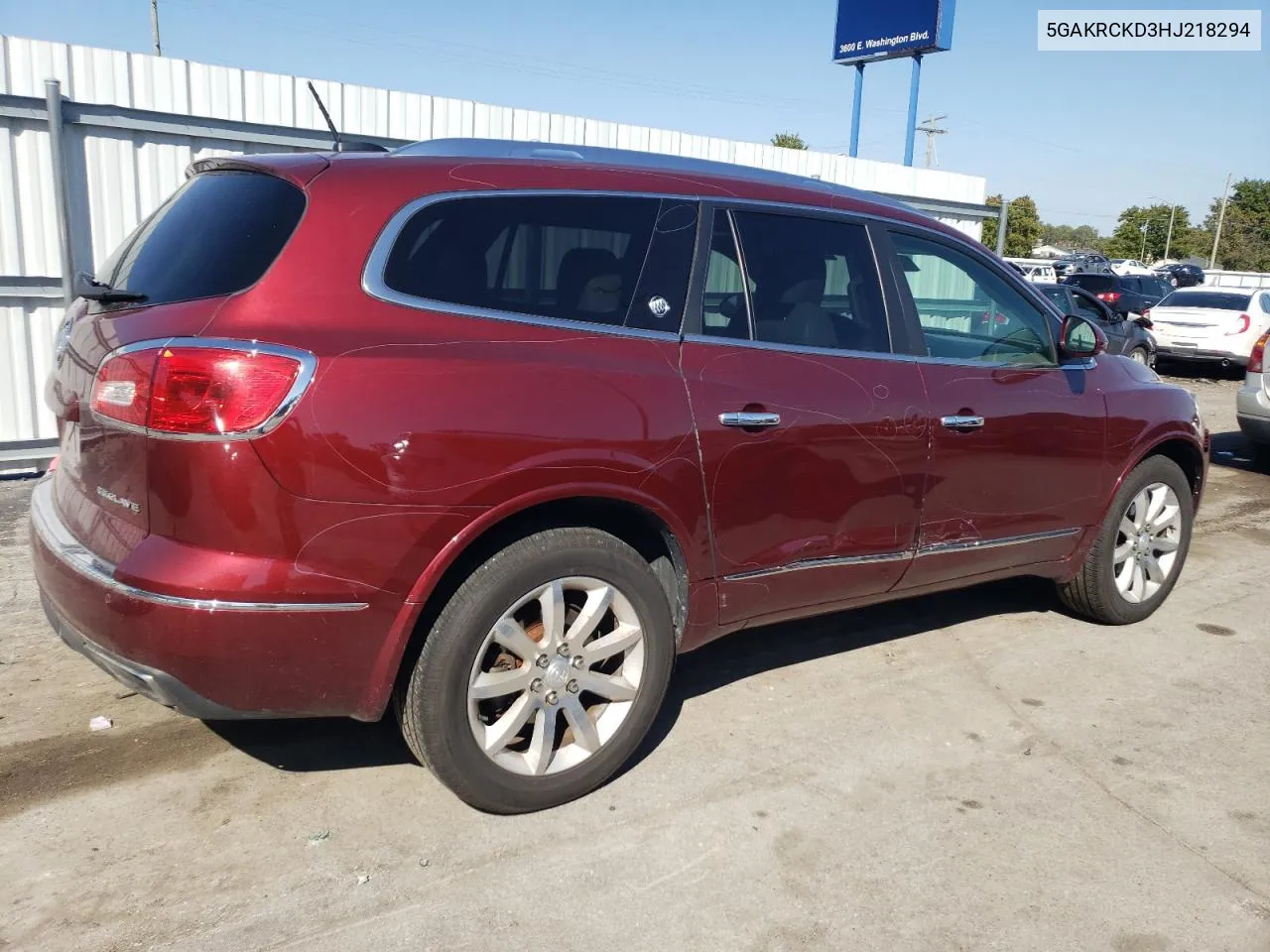 5GAKRCKD3HJ218294 2017 Buick Enclave