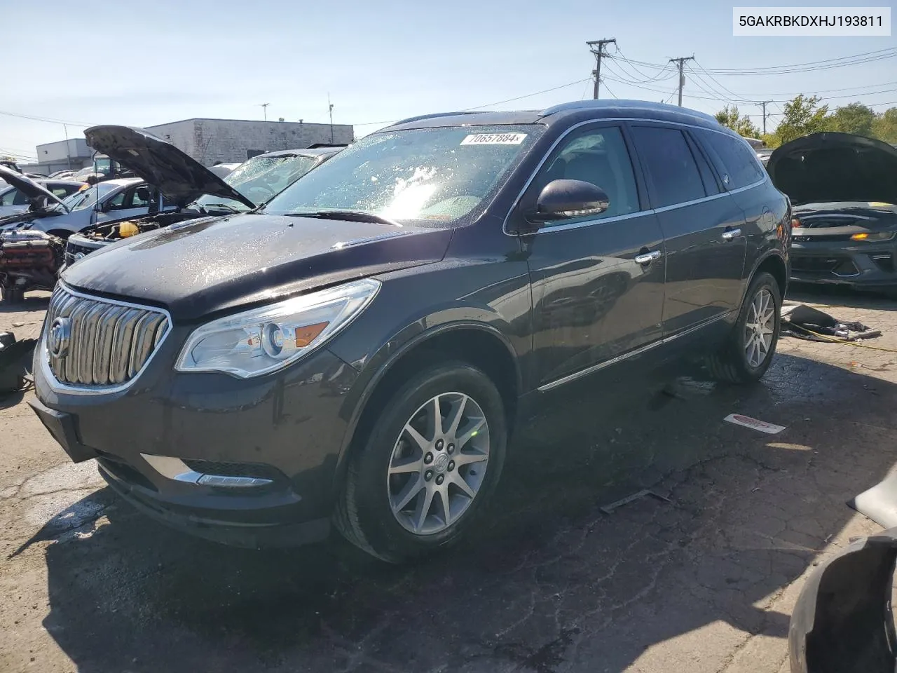 5GAKRBKDXHJ193811 2017 Buick Enclave