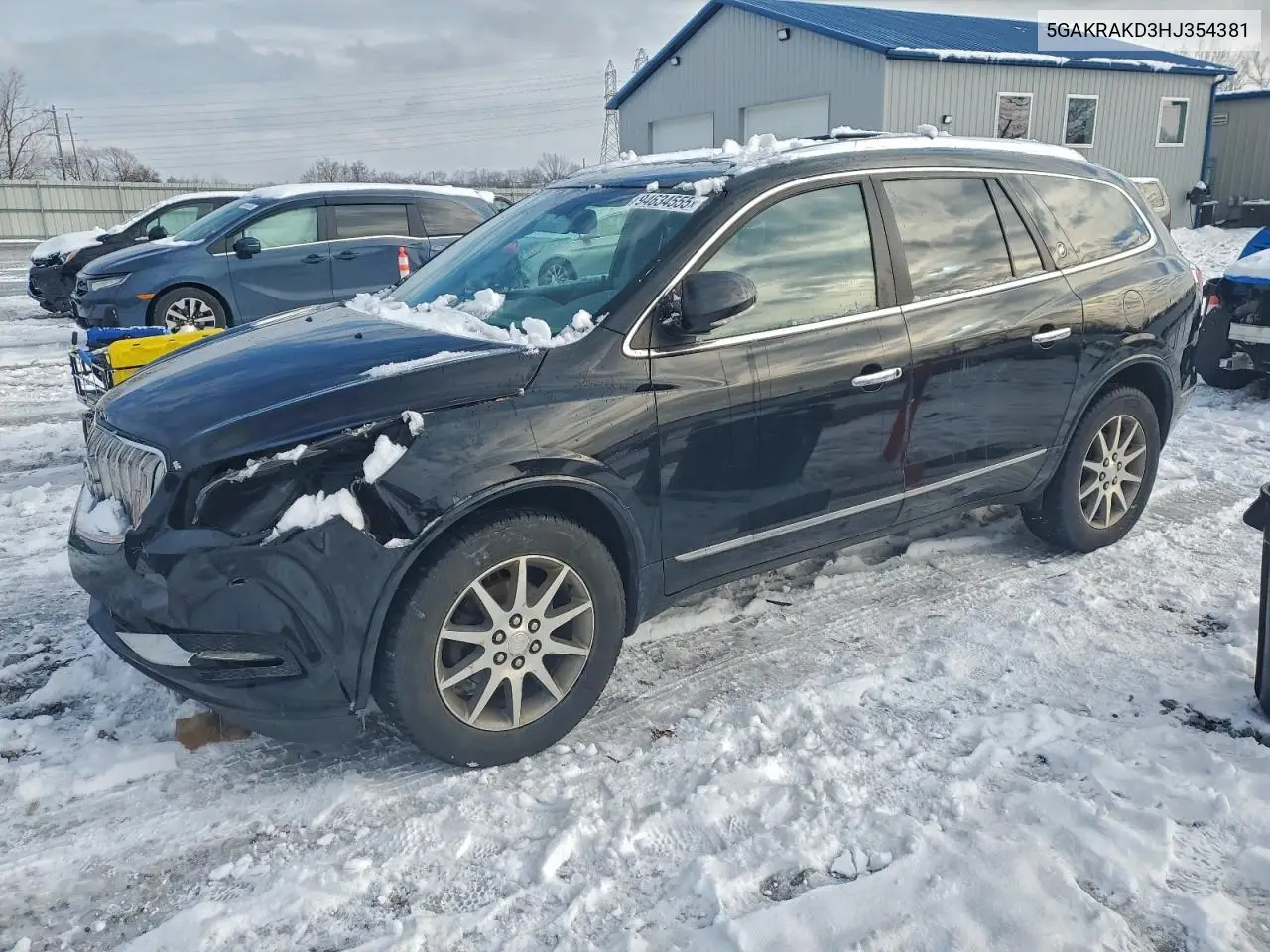 5GAKRAKD3HJ354381 2017 Buick Enclave