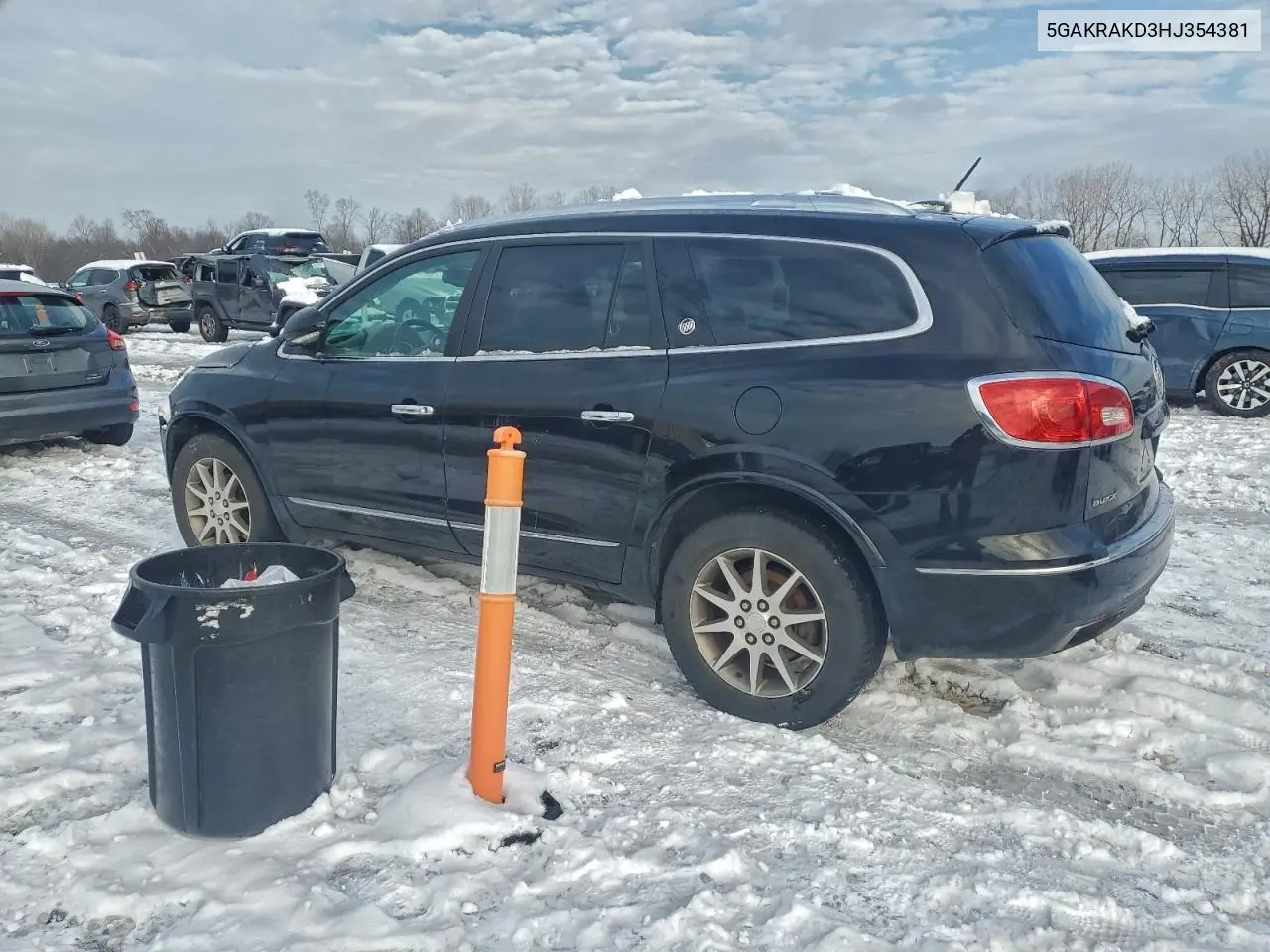 5GAKRAKD3HJ354381 2017 Buick Enclave