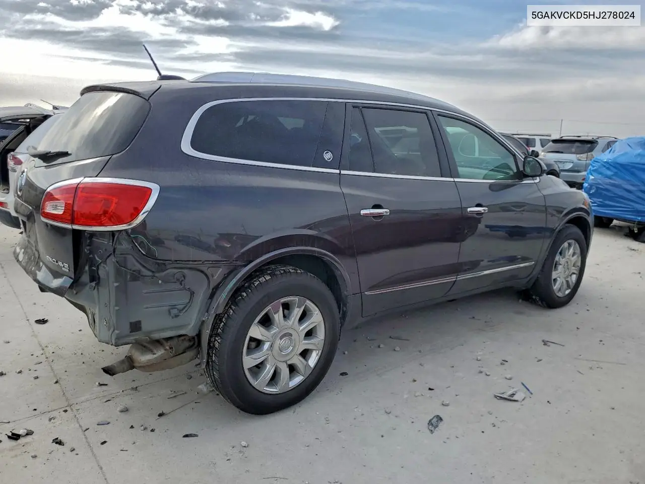 5GAKVCKD5HJ278024 2017 Buick Enclave