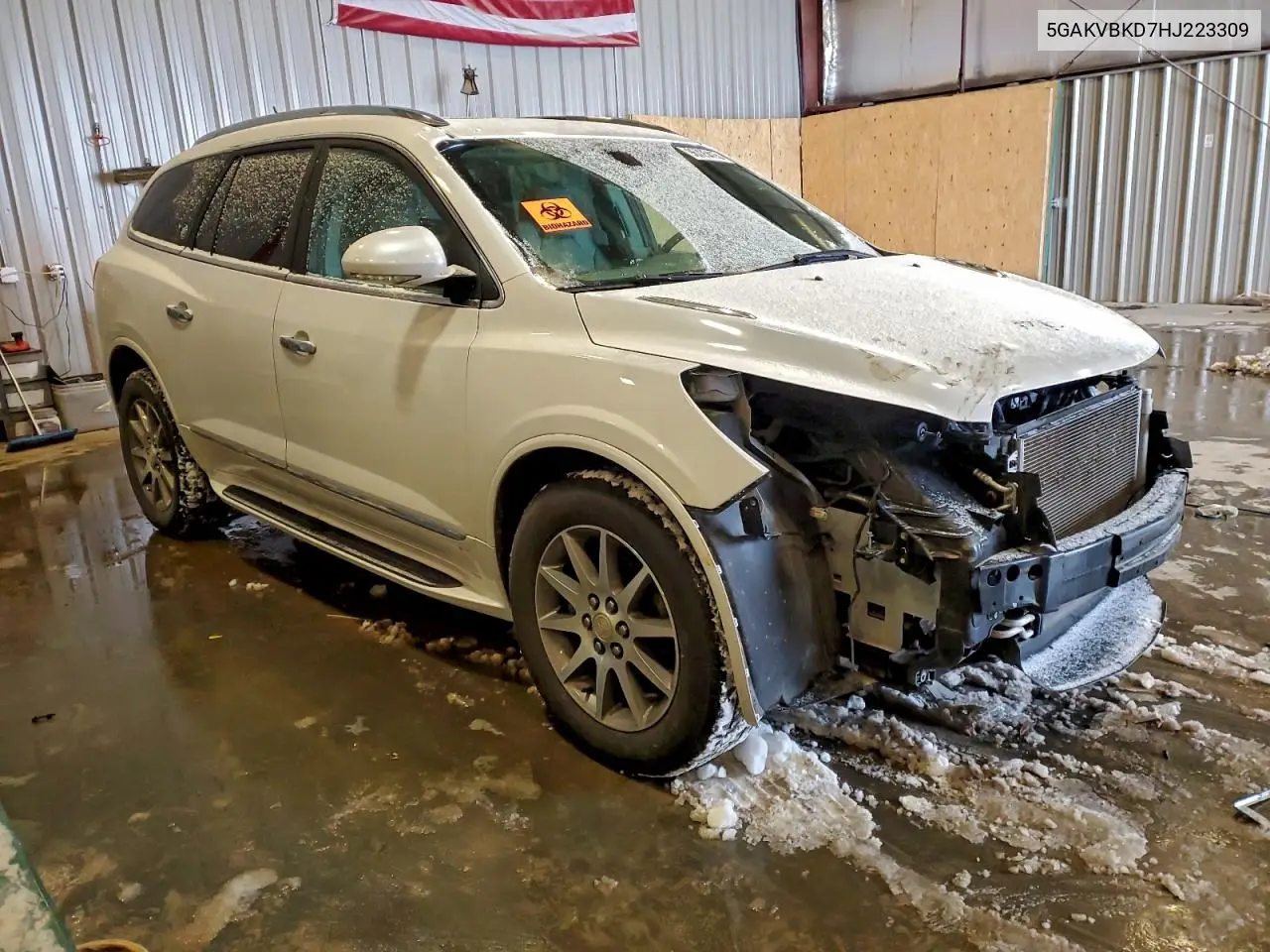 5GAKVBKD7HJ223309 2017 Buick Enclave