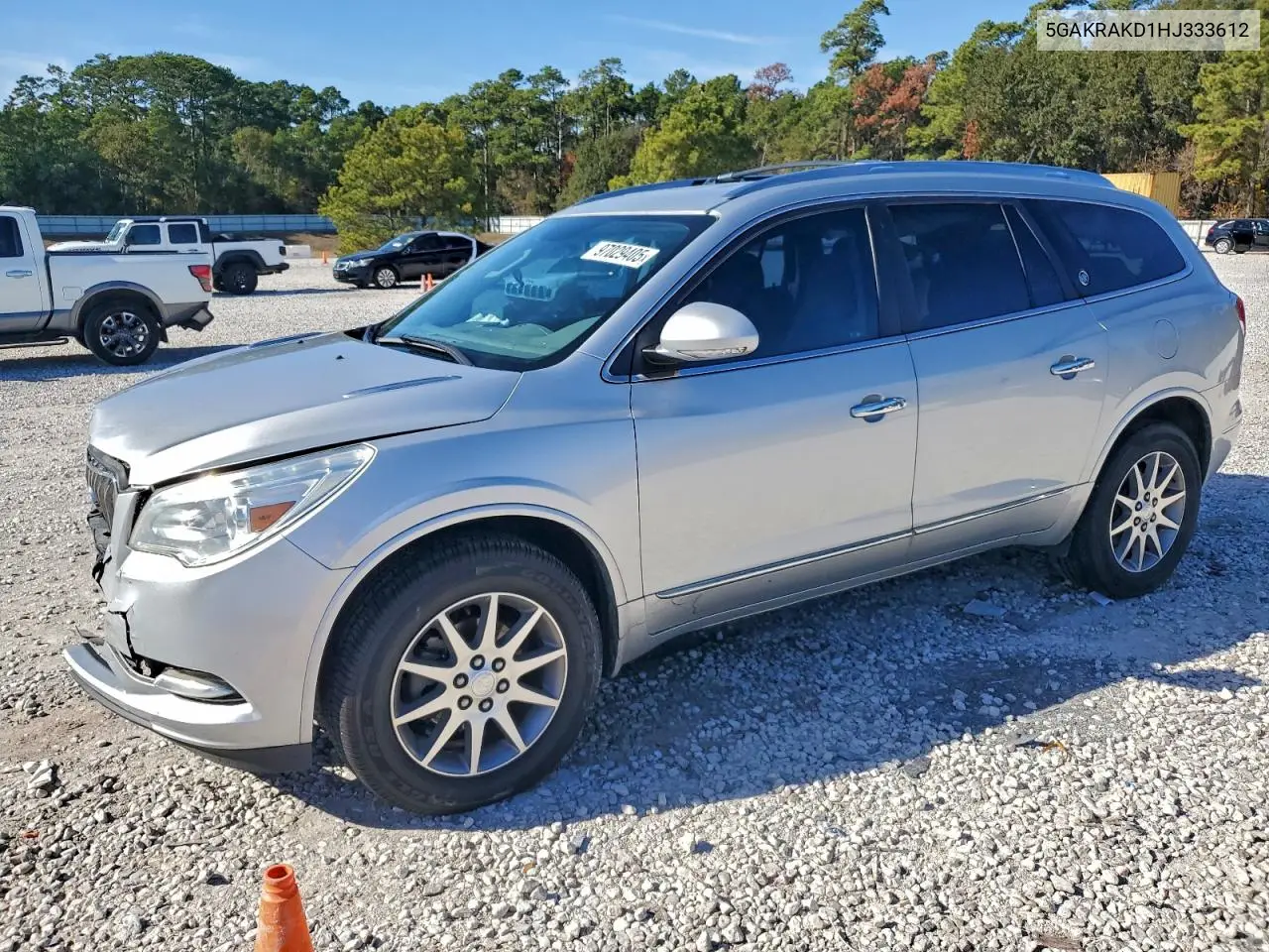 5GAKRAKD1HJ333612 2017 Buick Enclave