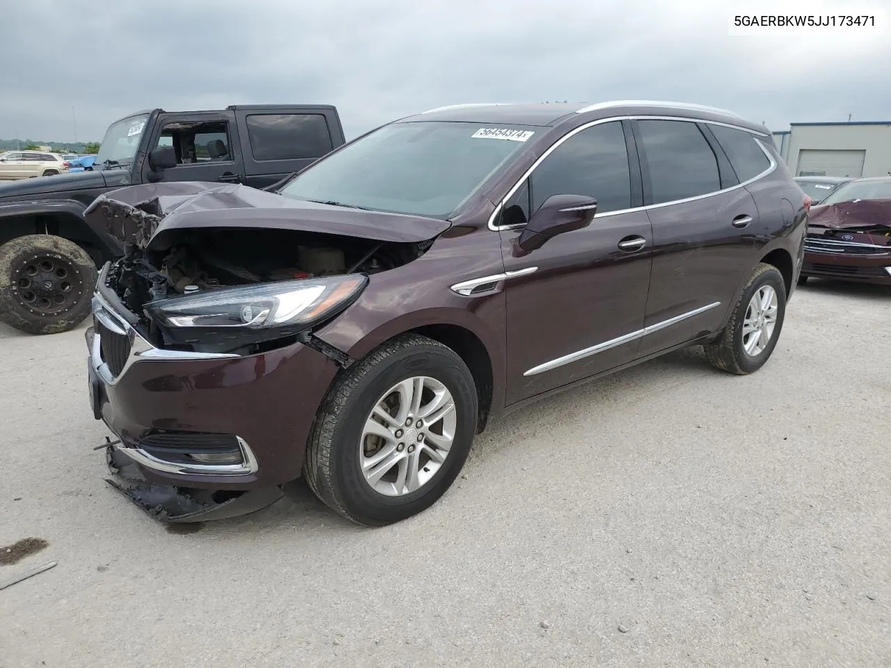 2018 Buick Enclave Essence VIN: 5GAERBKW5JJ173471 Lot: 56454374