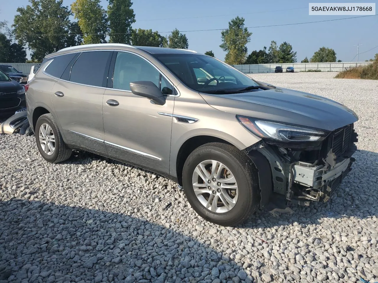 2018 Buick Enclave Essence VIN: 5GAEVAKW8JJ178668 Lot: 70418934