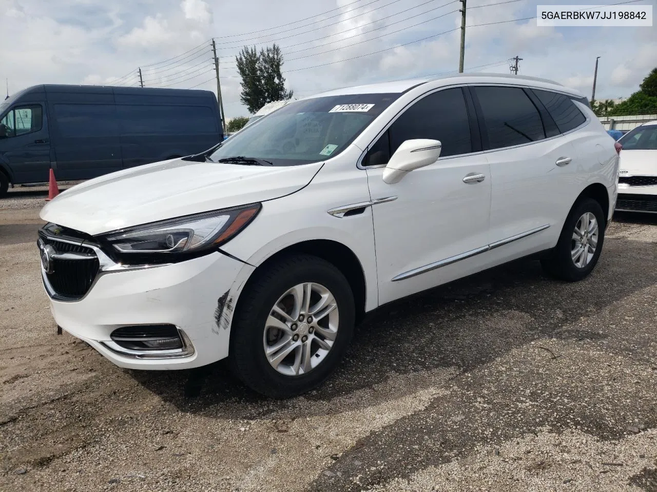 2018 Buick Enclave Essence VIN: 5GAERBKW7JJ198842 Lot: 71288074