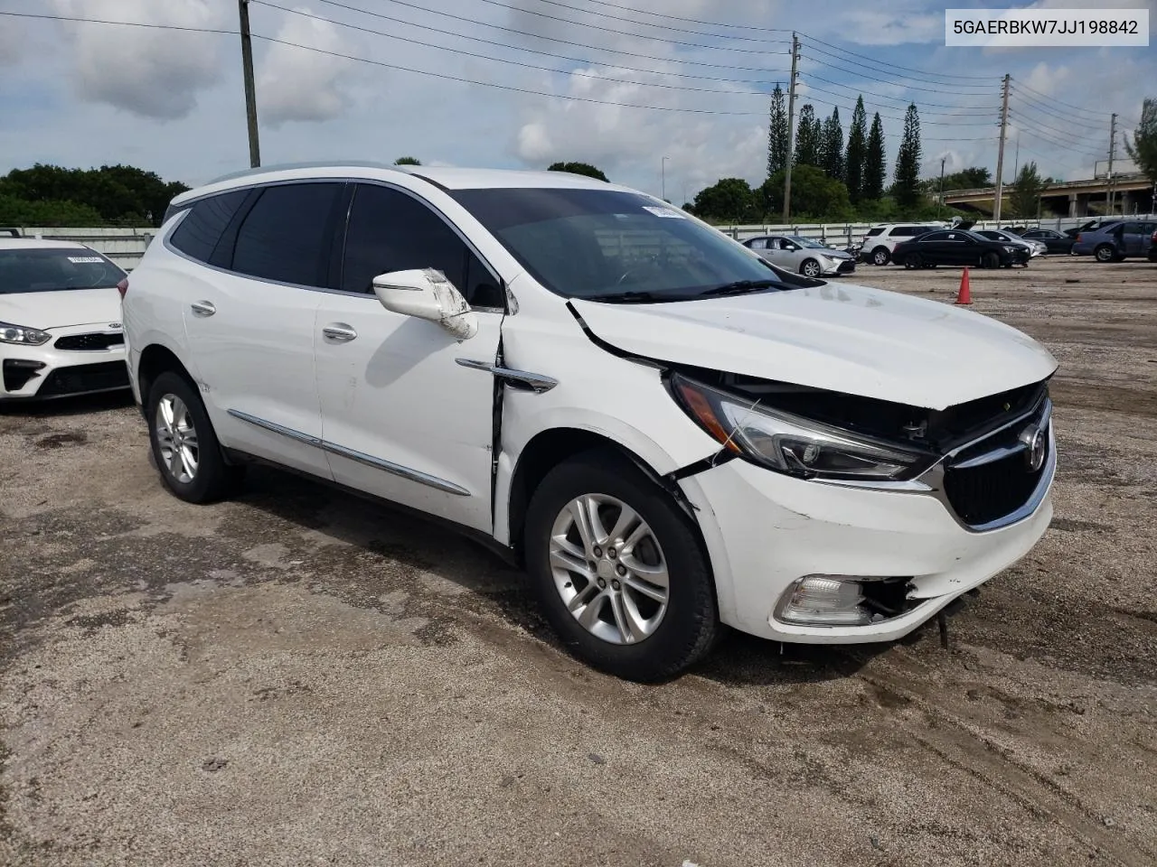 2018 Buick Enclave Essence VIN: 5GAERBKW7JJ198842 Lot: 71288074