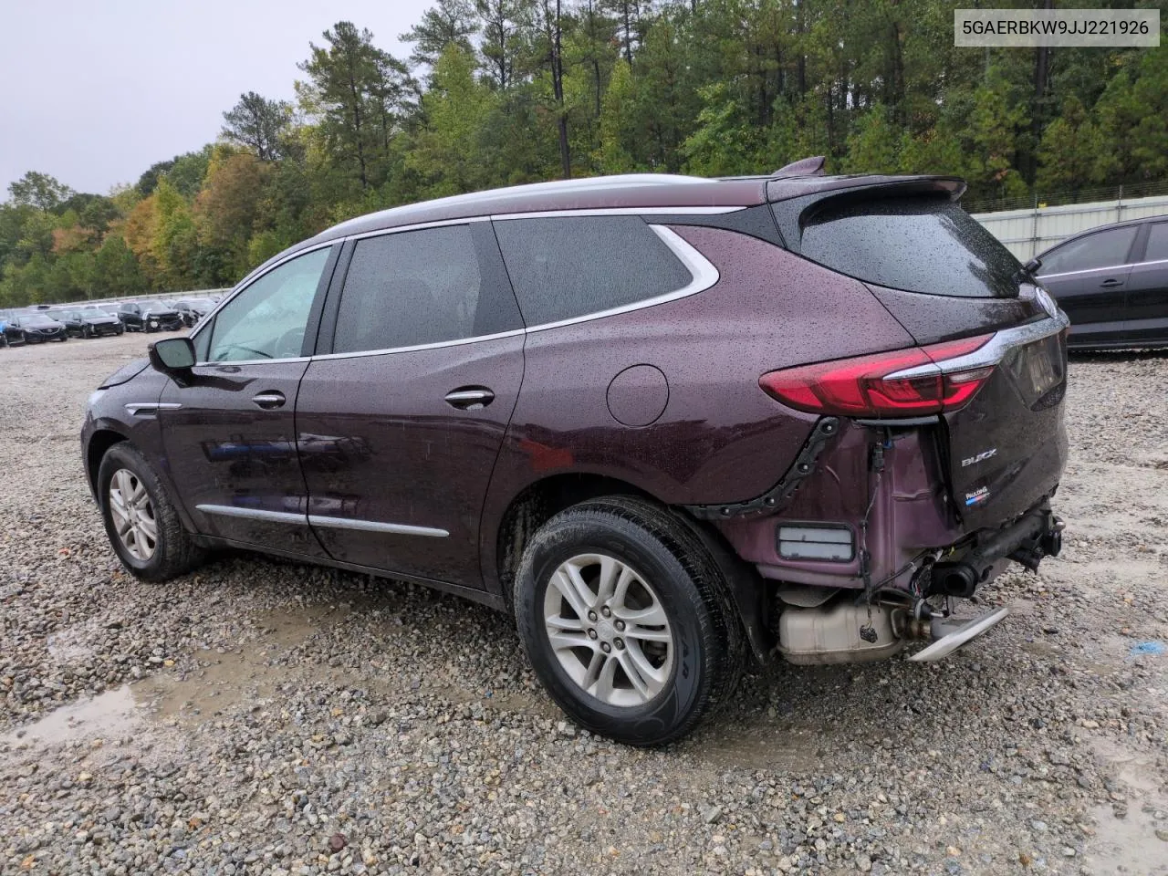 2018 Buick Enclave Essence VIN: 5GAERBKW9JJ221926 Lot: 73335174