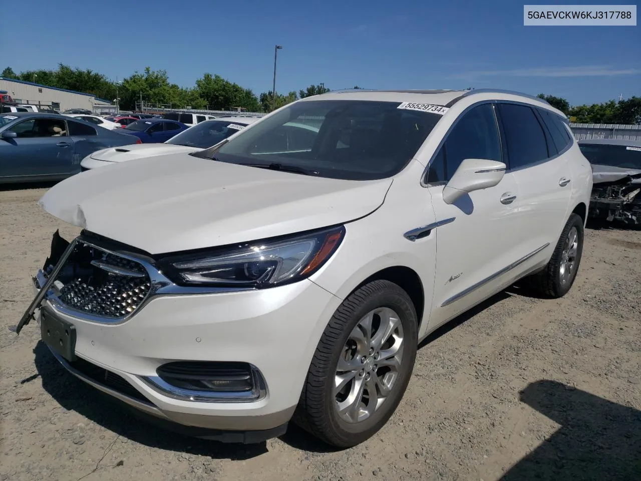 5GAEVCKW6KJ317788 2019 Buick Enclave Avenir