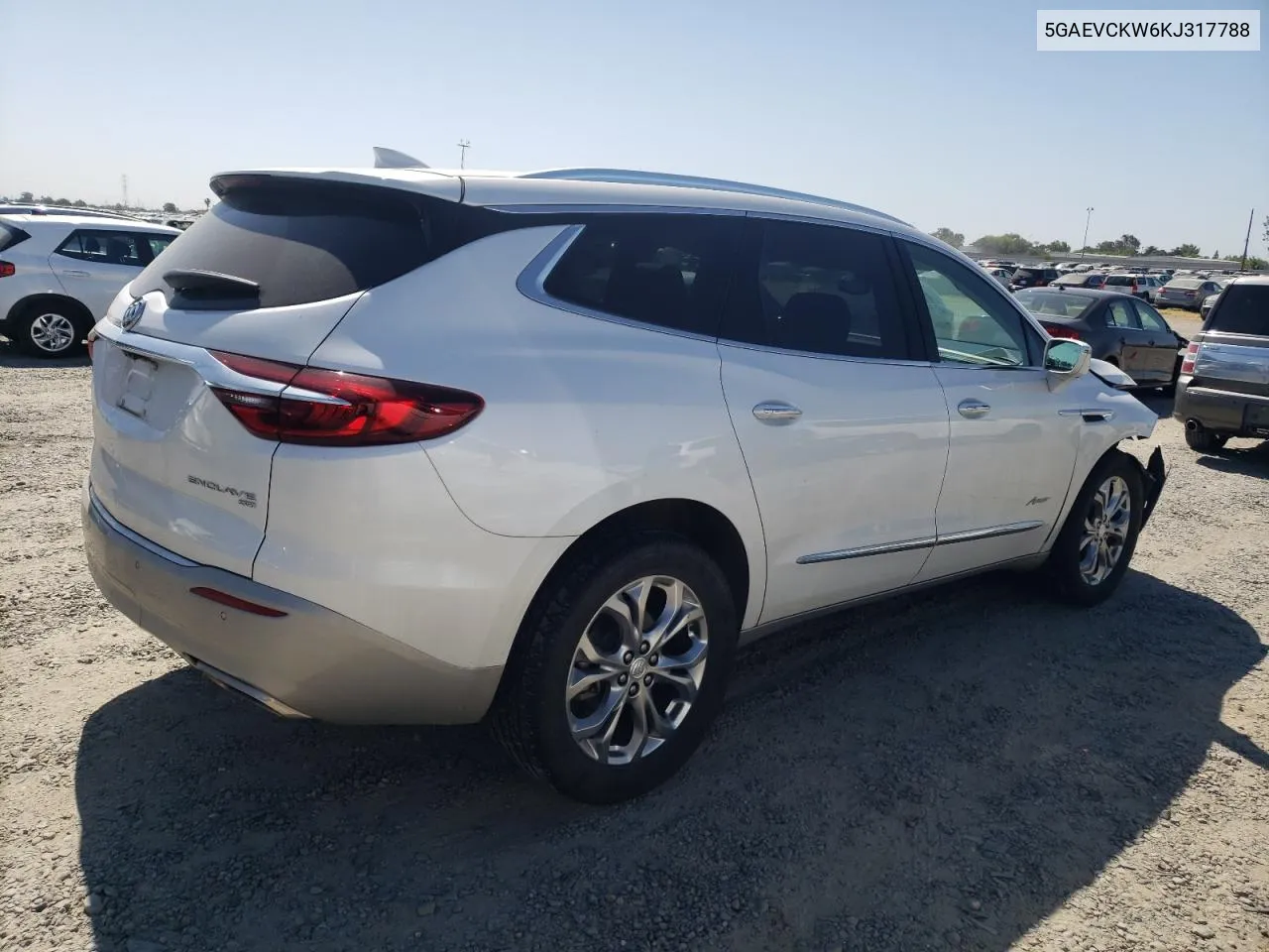 5GAEVCKW6KJ317788 2019 Buick Enclave Avenir