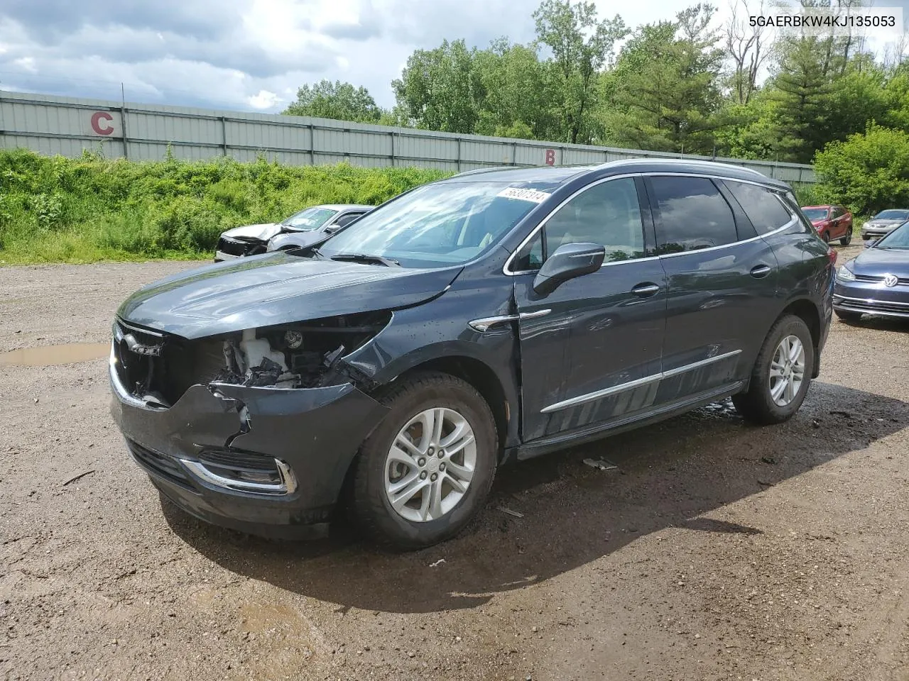 2019 Buick Enclave Essence VIN: 5GAERBKW4KJ135053 Lot: 56307314