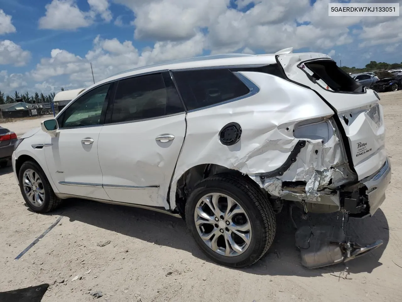 2019 Buick Enclave Avenir VIN: 5GAERDKW7KJ133051 Lot: 59708964