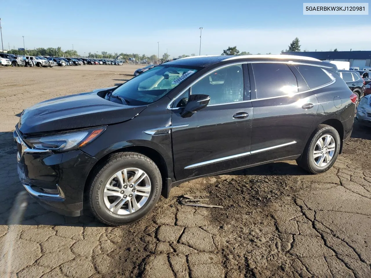 2019 Buick Enclave Essence VIN: 5GAERBKW3KJ120981 Lot: 69953944