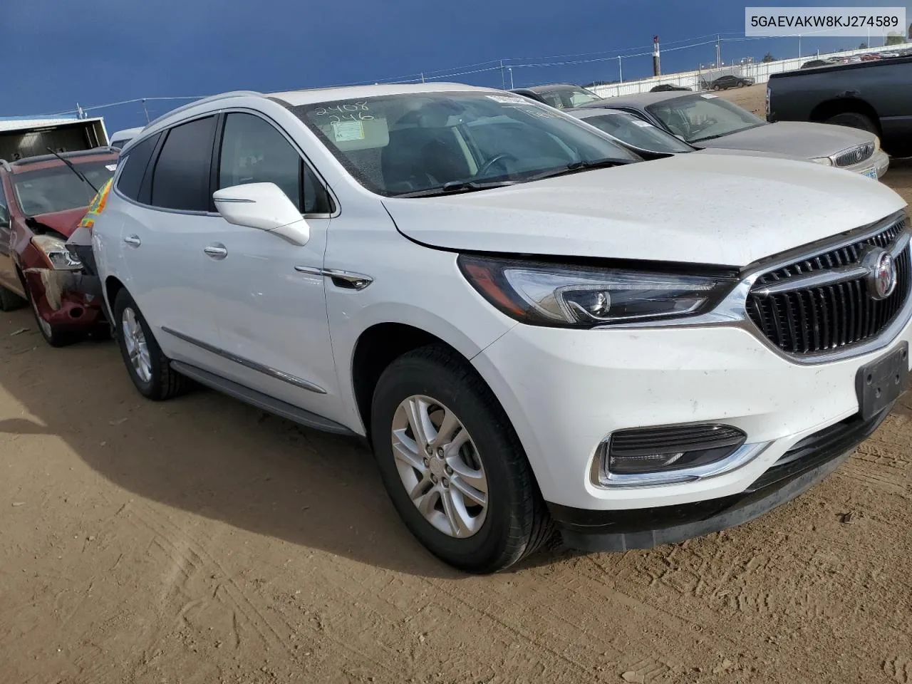 2019 Buick Enclave Essence VIN: 5GAEVAKW8KJ274589 Lot: 70419344