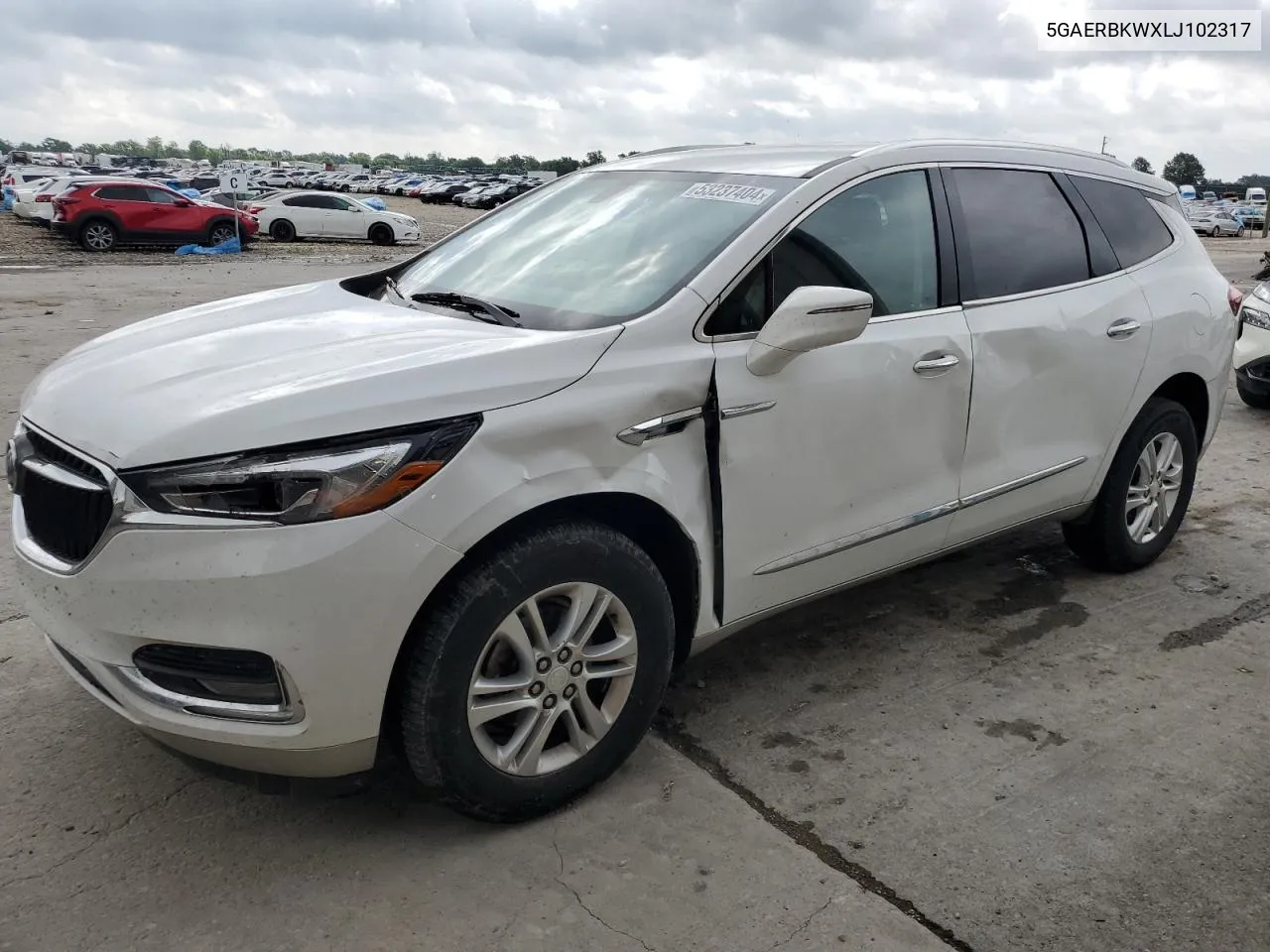 2020 Buick Enclave Essence VIN: 5GAERBKWXLJ102317 Lot: 53237404