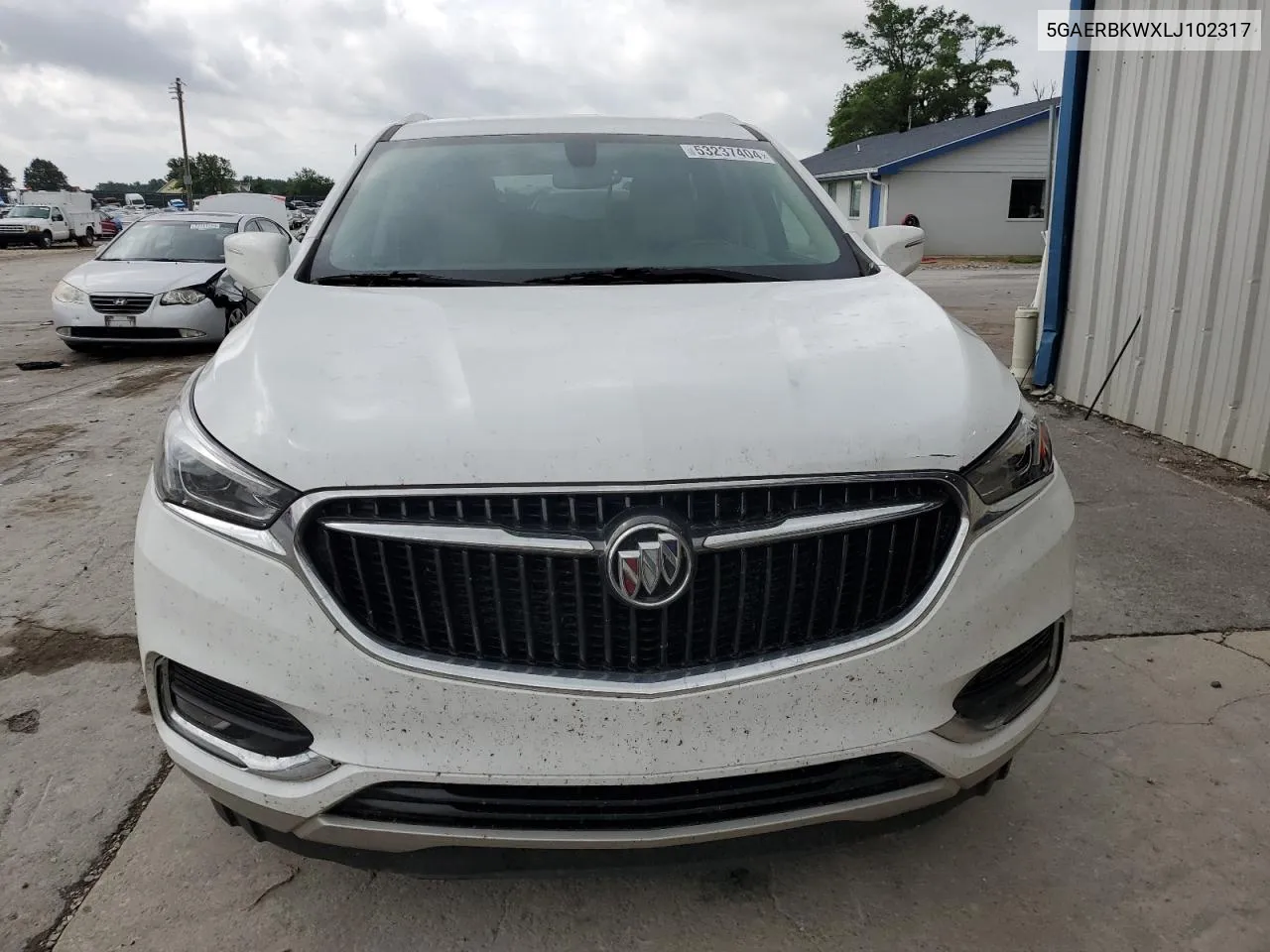 2020 Buick Enclave Essence VIN: 5GAERBKWXLJ102317 Lot: 53237404