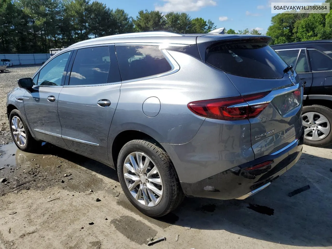 2020 Buick Enclave Essence VIN: 5GAEVAKW1LJ180684 Lot: 56347994