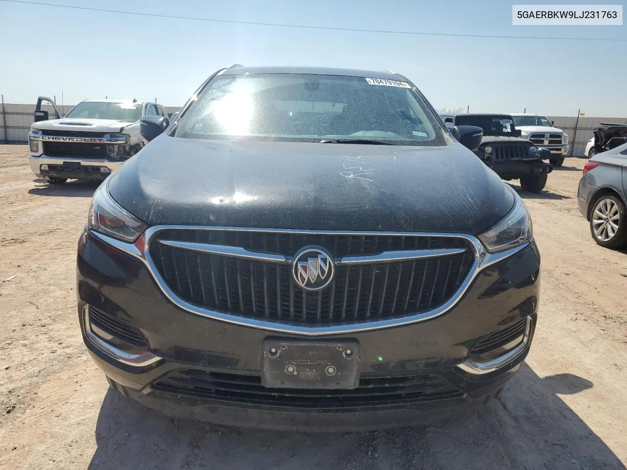 2020 Buick Enclave Essence VIN: 5GAERBKW9LJ231763 Lot: 70479194