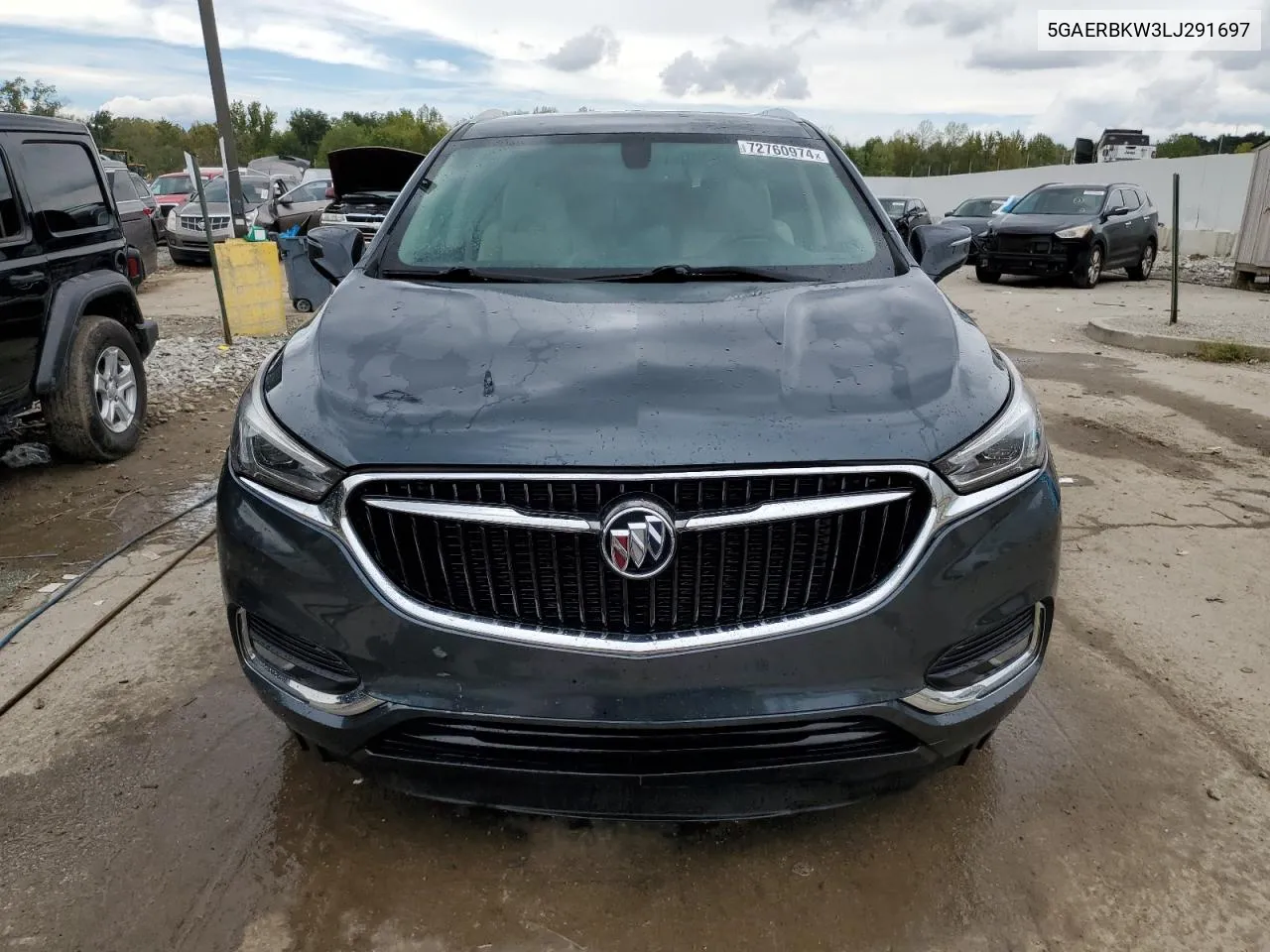 2020 Buick Enclave Essence VIN: 5GAERBKW3LJ291697 Lot: 72760974