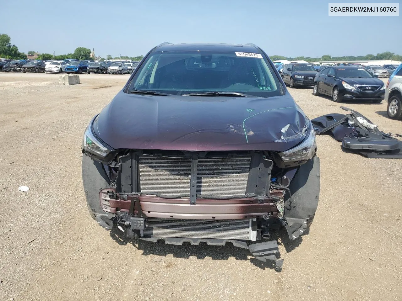 5GAERDKW2MJ160760 2021 Buick Enclave Avenir