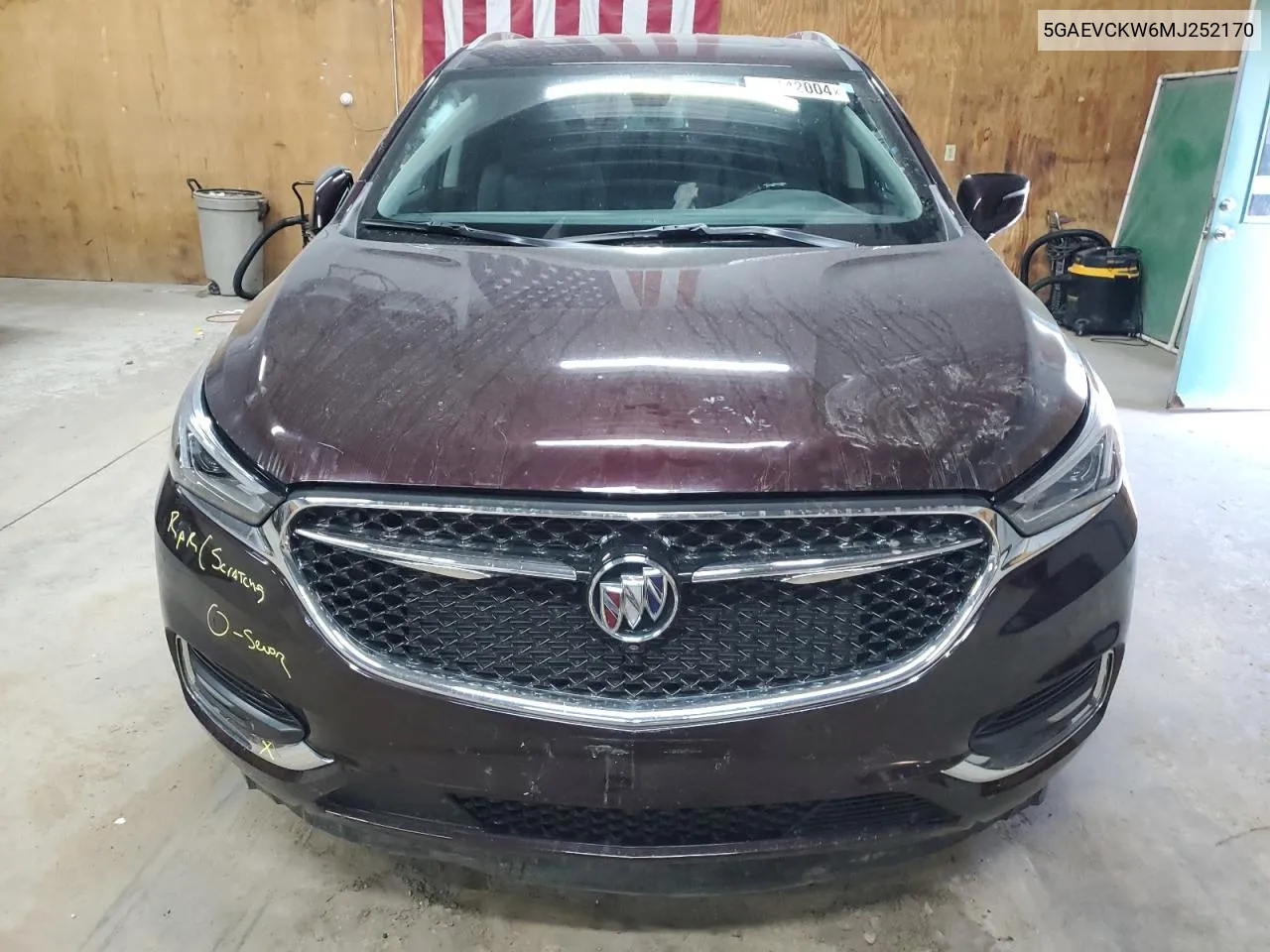 5GAEVCKW6MJ252170 2021 Buick Enclave Avenir