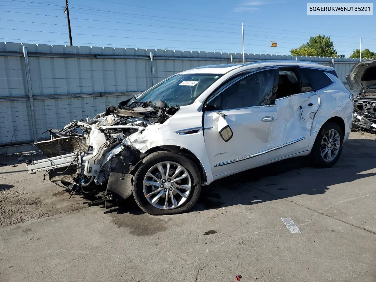 5GAERDKW6NJ185291 2022 Buick Enclave Avenir