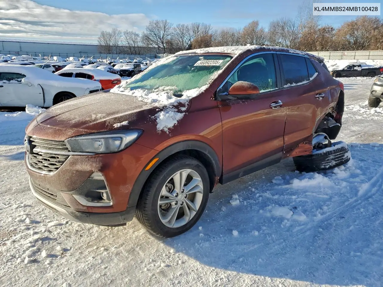 KL4MMBS24MB100428 2021 Buick Encore Gx Preferred