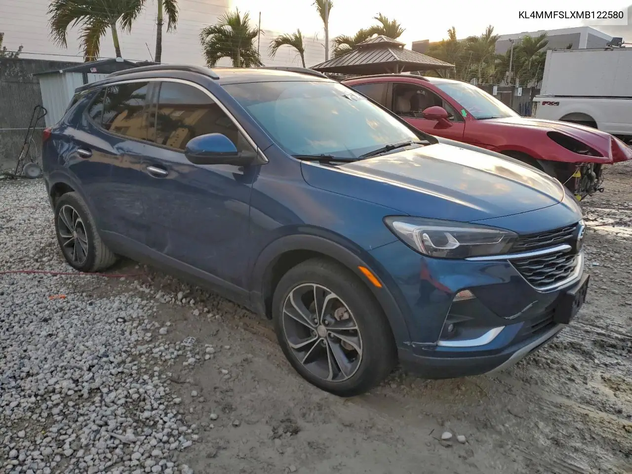 KL4MMFSLXMB122580 2021 Buick Encore Gx Essence