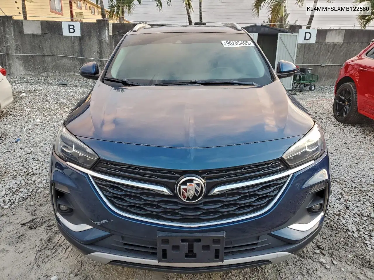 KL4MMFSLXMB122580 2021 Buick Encore Gx Essence