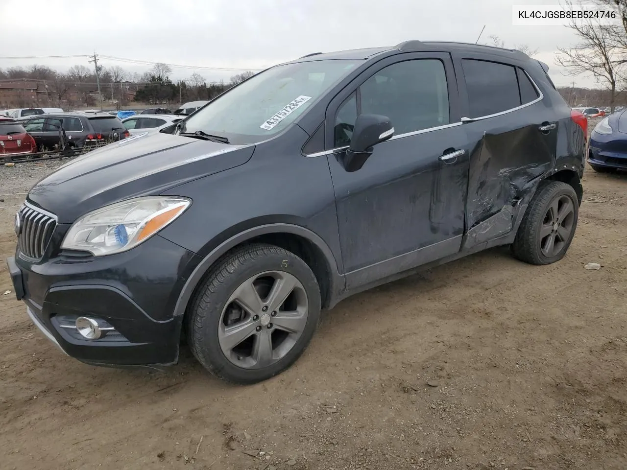 2014 Buick Encore VIN: KL4CJGSB8EB524746 Lot: 43757284