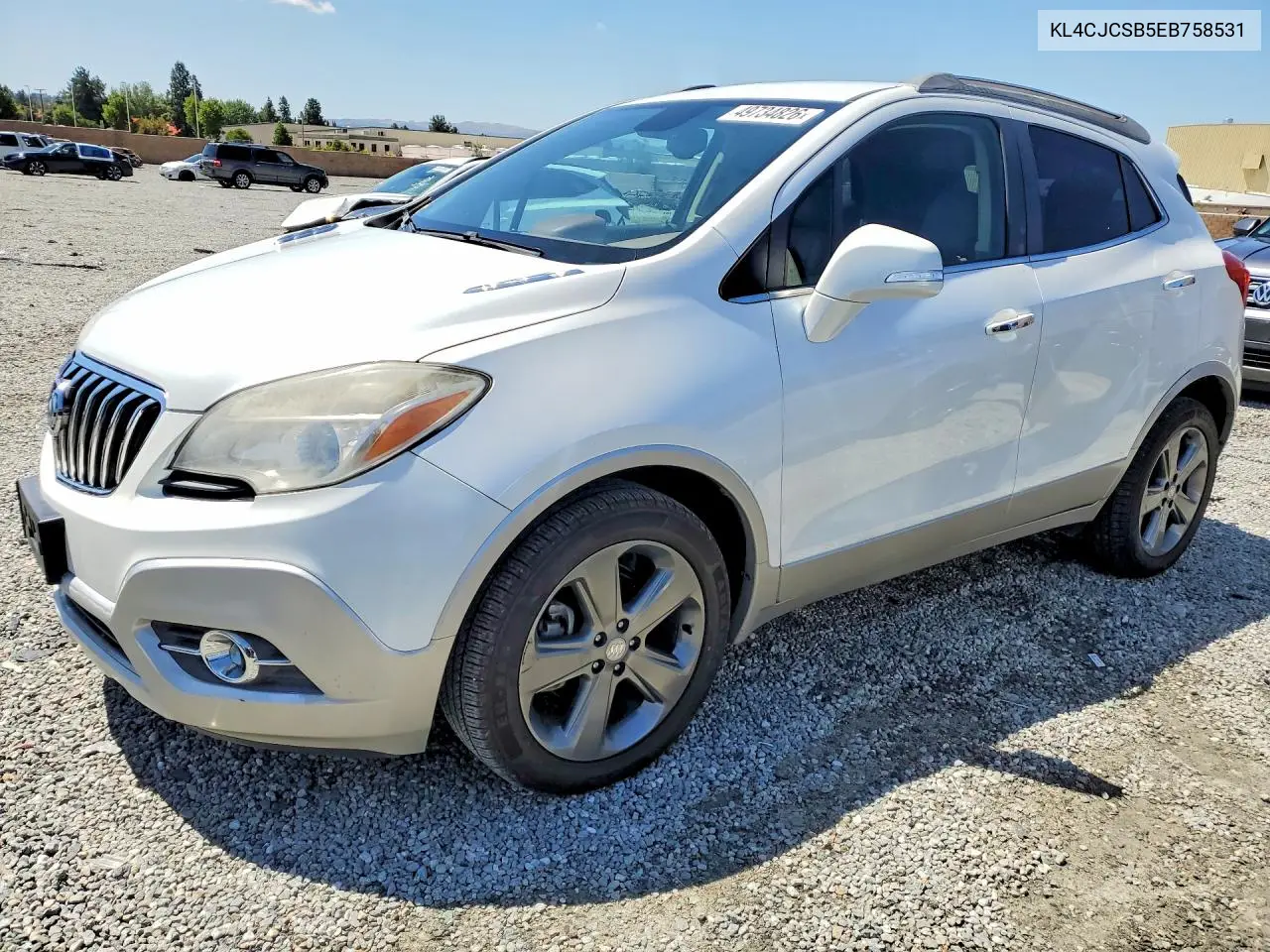 KL4CJCSB5EB758531 2014 Buick Encore