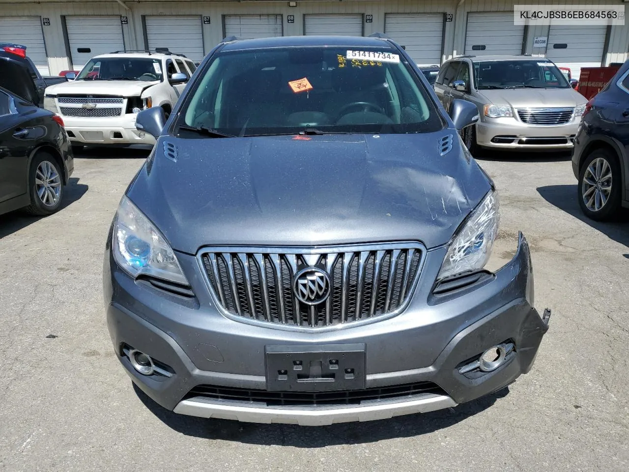 2014 Buick Encore Convenience VIN: KL4CJBSB6EB684563 Lot: 51411734