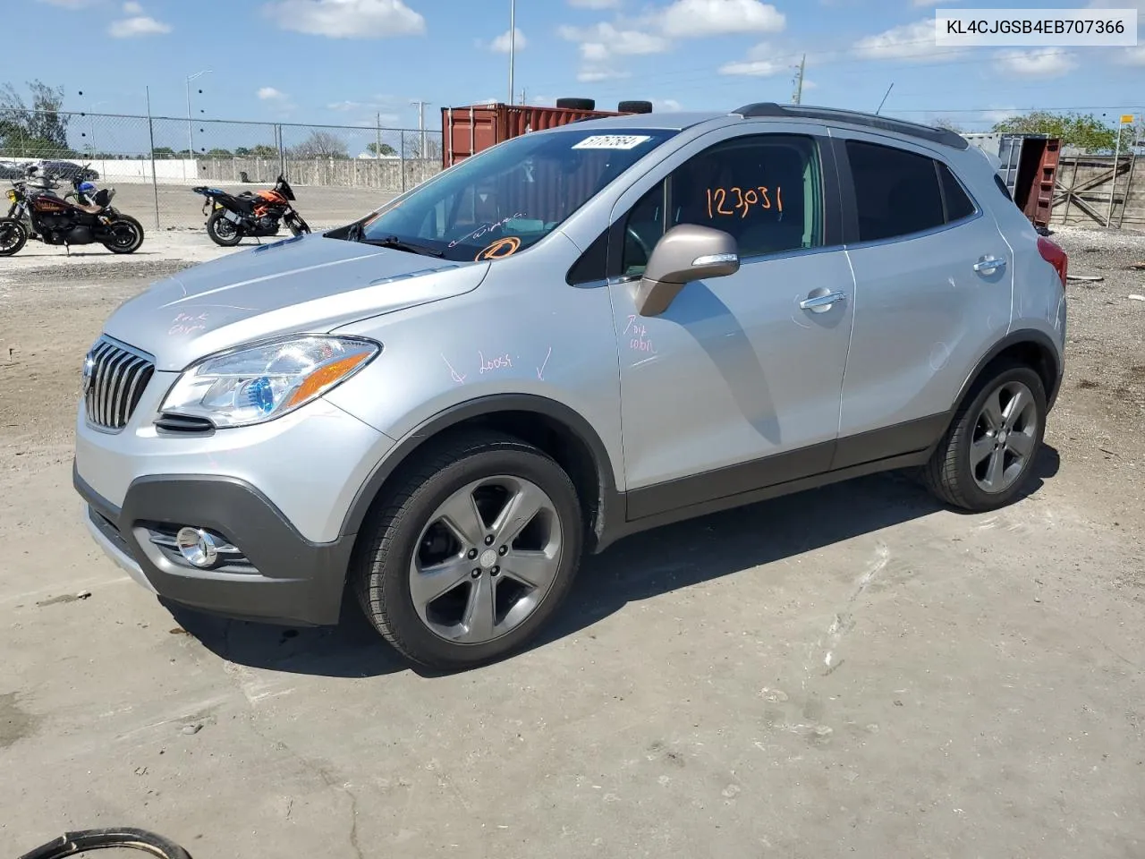 2014 Buick Encore VIN: KL4CJGSB4EB707366 Lot: 51767564