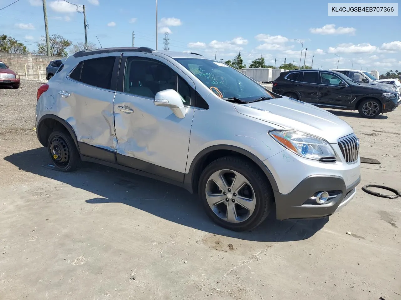 2014 Buick Encore VIN: KL4CJGSB4EB707366 Lot: 51767564