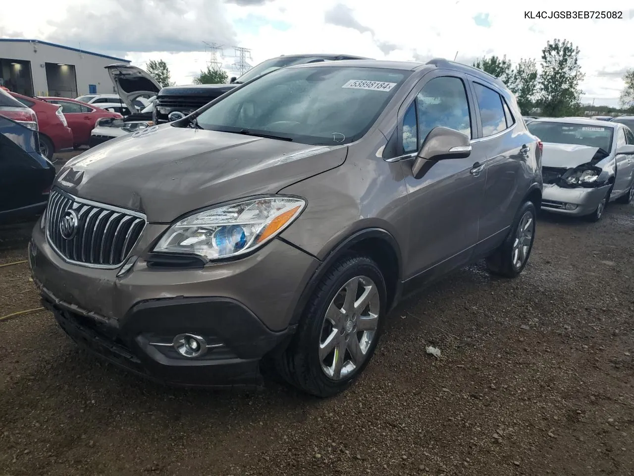 2014 Buick Encore VIN: KL4CJGSB3EB725082 Lot: 53898184