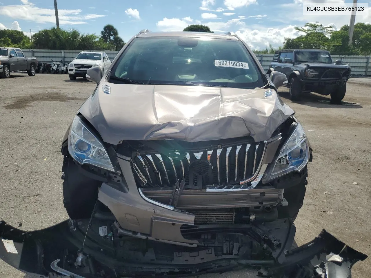 KL4CJCSB3EB765123 2014 Buick Encore