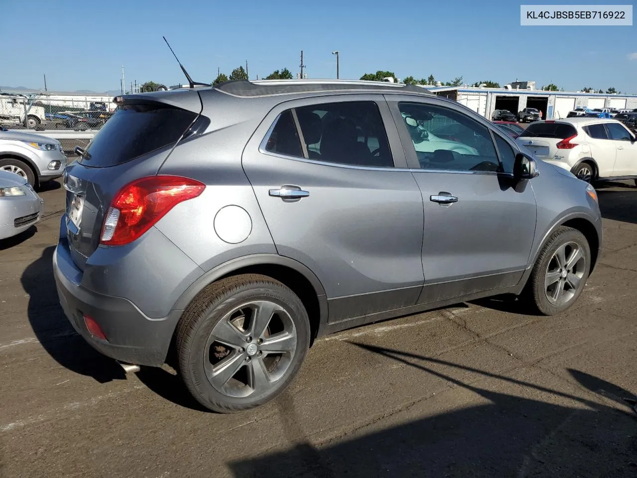 KL4CJBSB5EB716922 2014 Buick Encore Convenience