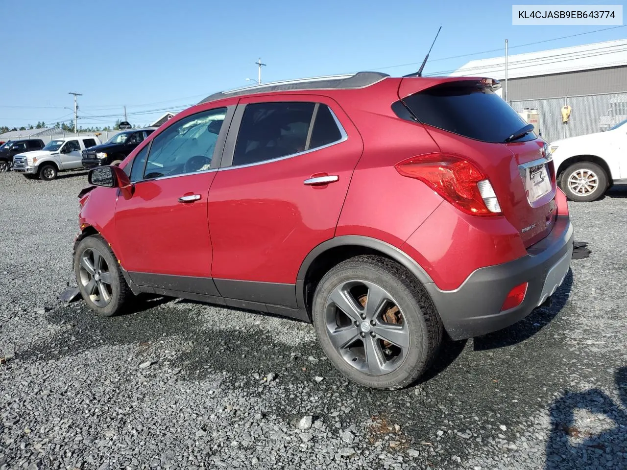 2014 Buick Encore VIN: KL4CJASB9EB643774 Lot: 70676944