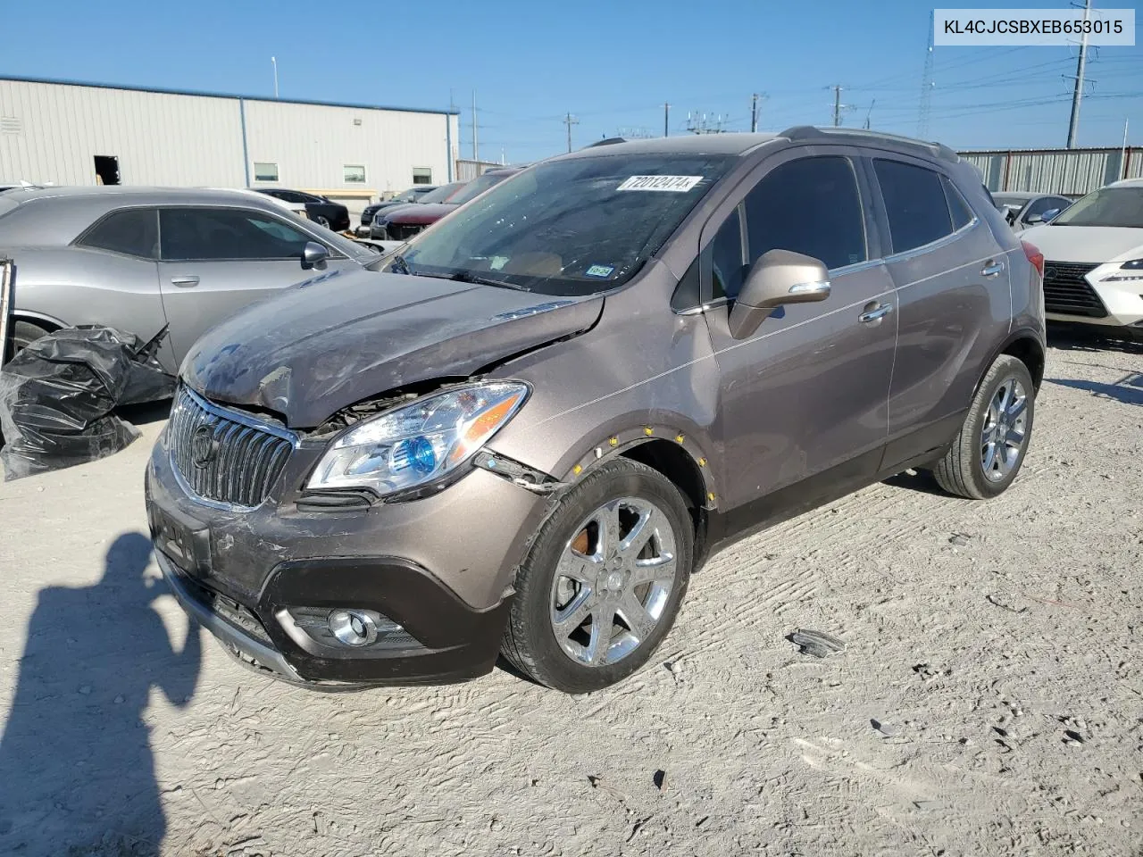 2014 Buick Encore VIN: KL4CJCSBXEB653015 Lot: 72012474