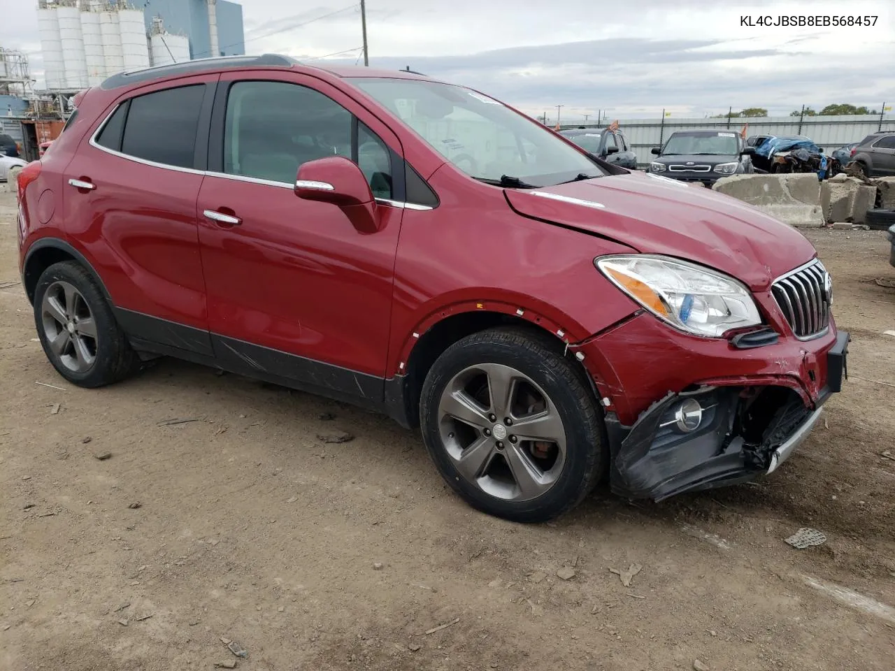 2014 Buick Encore Convenience VIN: KL4CJBSB8EB568457 Lot: 72039084