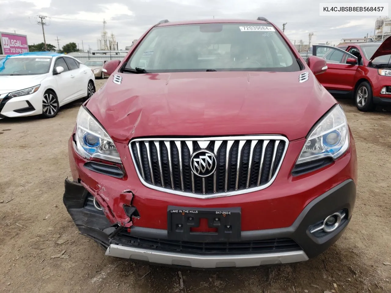 KL4CJBSB8EB568457 2014 Buick Encore Convenience