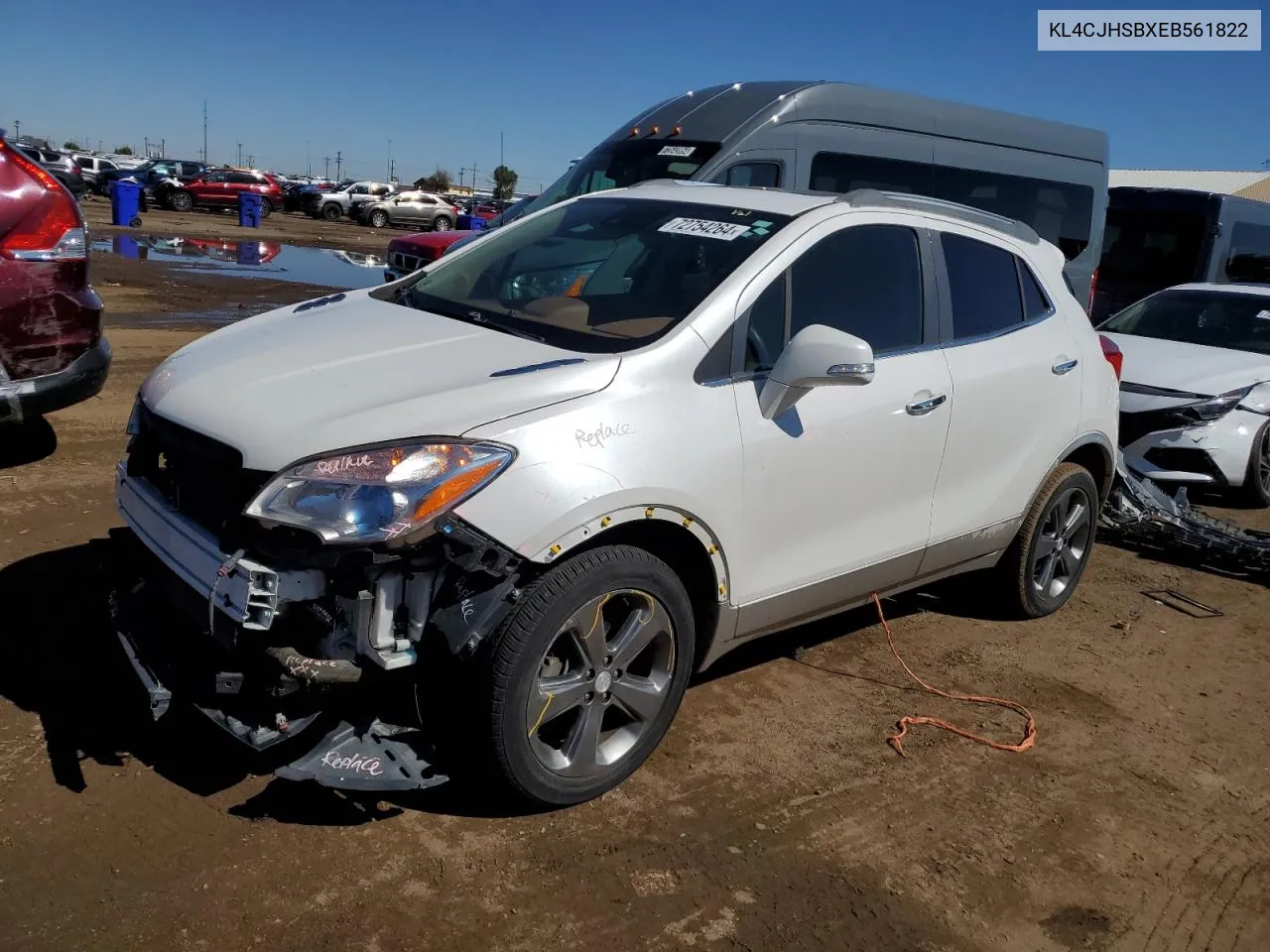 2014 Buick Encore Premium VIN: KL4CJHSBXEB561822 Lot: 72754264